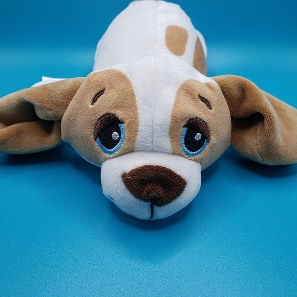 Adorable Little Cutetitos Puppito Puppy Dog Plush Stuffed Animal Soft Blue Eyes - Picture 1 of 9